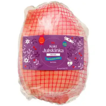 ICA Julskinka Färsk Kokt med svål ca 3kg ICA