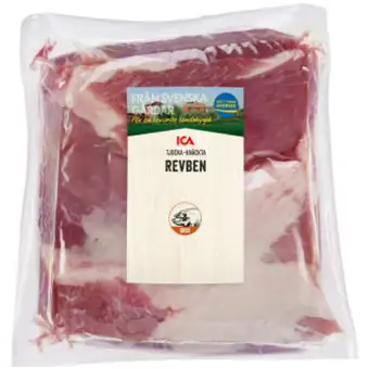 ICA Revbenspjäll frystinade ca 1,1kg