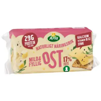 Arla Mild & Fyllig ost ca 310g