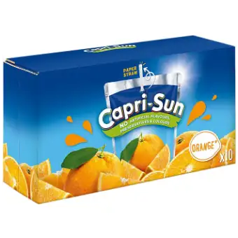Capri-Sun Orange - Onfos — 🇸🇪 Original schwedische Lebensmittel