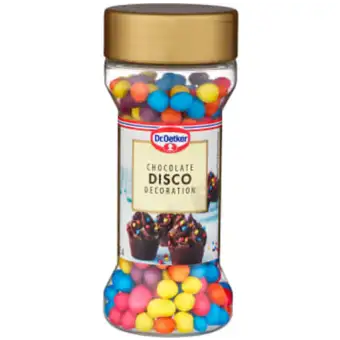 Dr. Oetker Bakdekoration Chocolate DISCO 60g