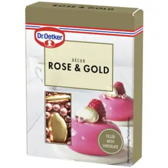 Dr. Oetker Bakdekor Rose & Gold 42g