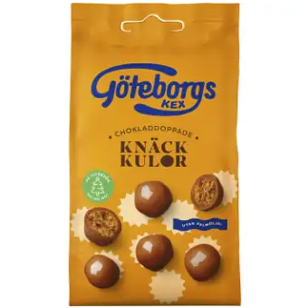 Göteborgs Pepparkakor Knäckkulor 120g