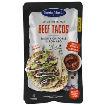 Santa Maria Spice Paste Beef Tacos 100g