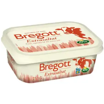 BREGOTT Smör & Raps Extrasaltat 250g Bregott®