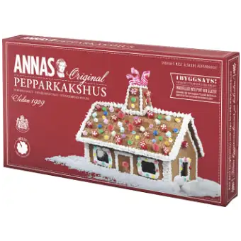 Annas Annas Pepparkakshus Lebkuchenhaus 320g MHD 30.11.24