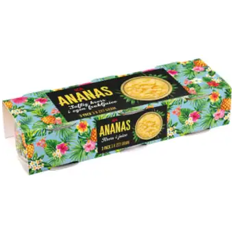 ICA Ananas Krossad 227g 3-p