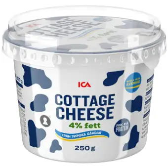 ICA Cottage cheese Naturell 4%