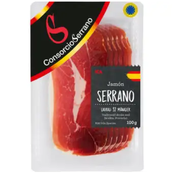 ICA Jamón Serrano 100g