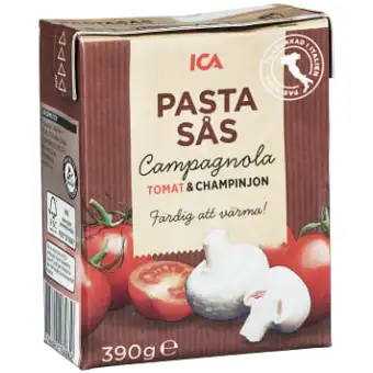 ICA Pastasås Tomat och champinjon 390g