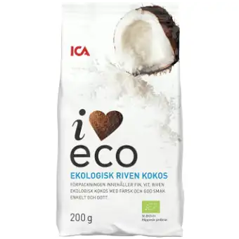 ICA I love eco eco Kokos riven