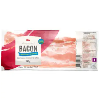 ICA Bacon skivat 140g