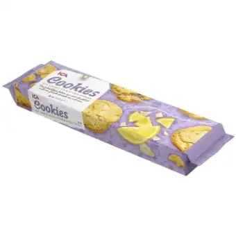 ICA Cookies Citron Vitchoklad 150g